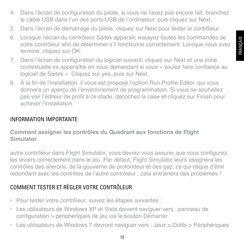 TRITTON Cessna Trim Wheel Pro Flight User Manual | Page 13 / 36