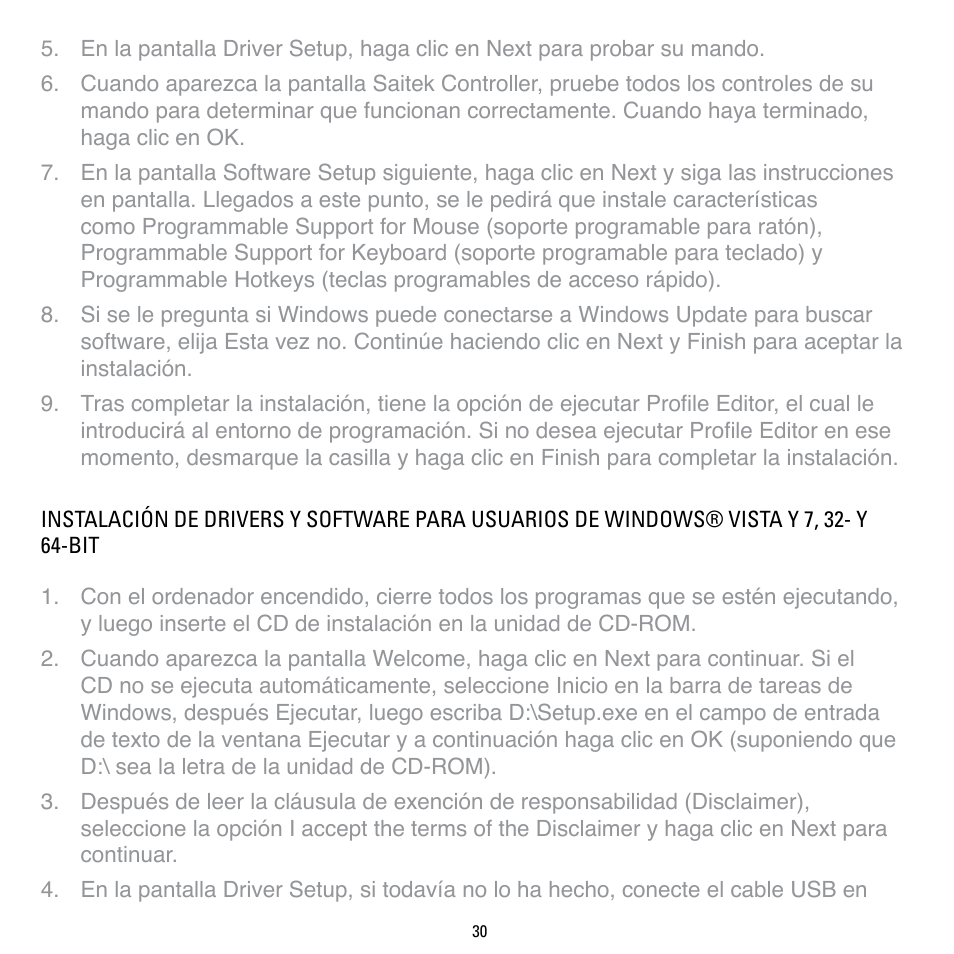 TRITTON Cessna Trim Wheel Pro Flight User Manual | Page 30 / 36