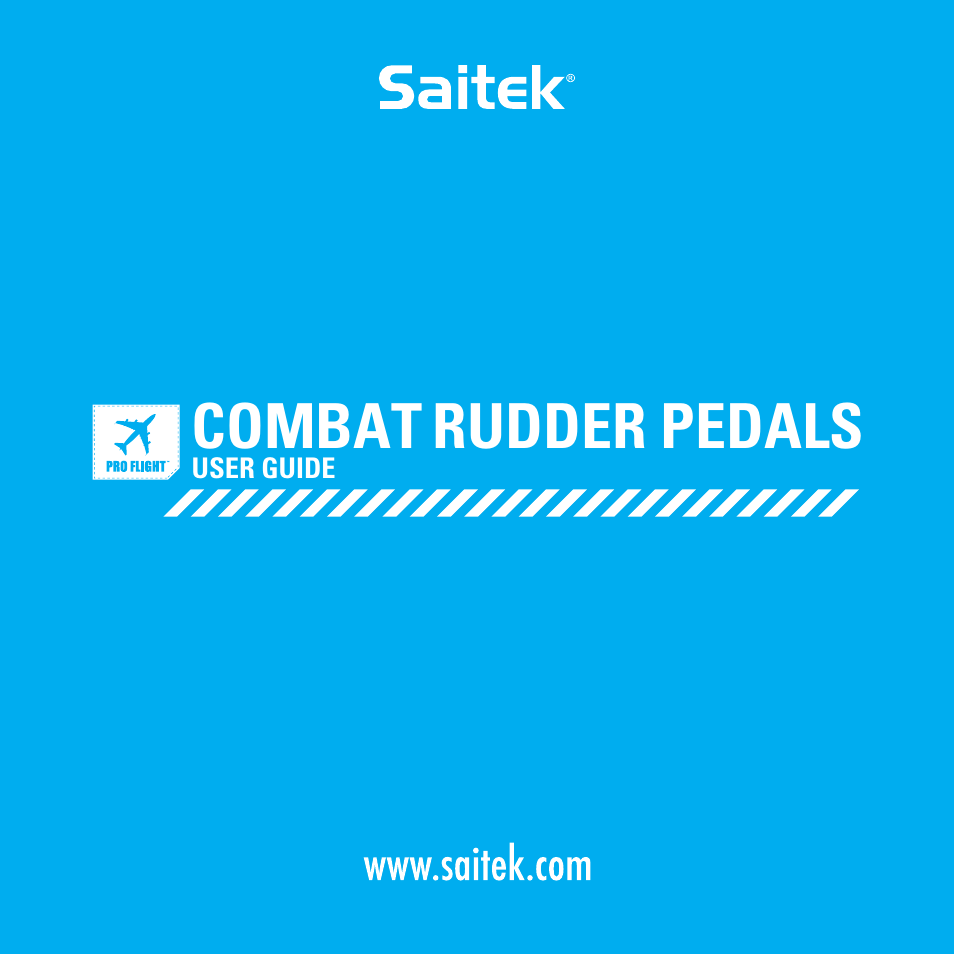 TRITTON Combat Rudder Pedals Pro Flight User Manual | 64 pages