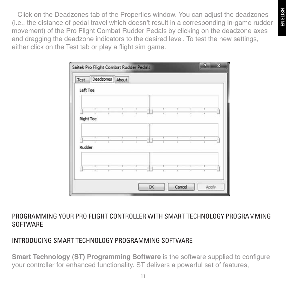 TRITTON Combat Rudder Pedals Pro Flight User Manual | Page 11 / 64