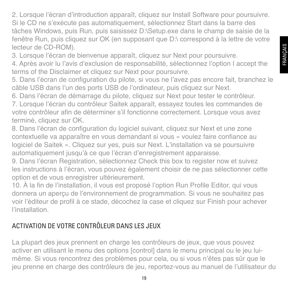 TRITTON Combat Rudder Pedals Pro Flight User Manual | Page 19 / 64