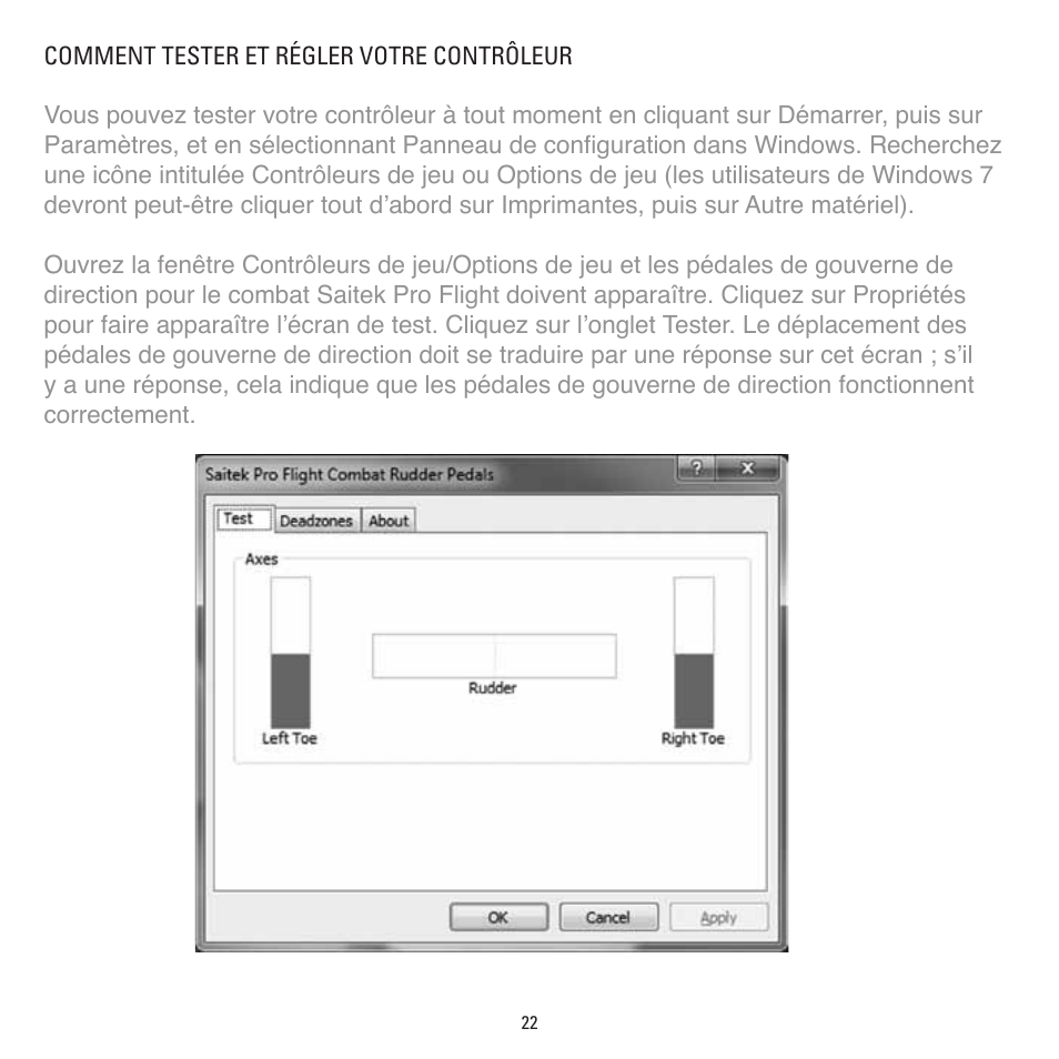 TRITTON Combat Rudder Pedals Pro Flight User Manual | Page 22 / 64