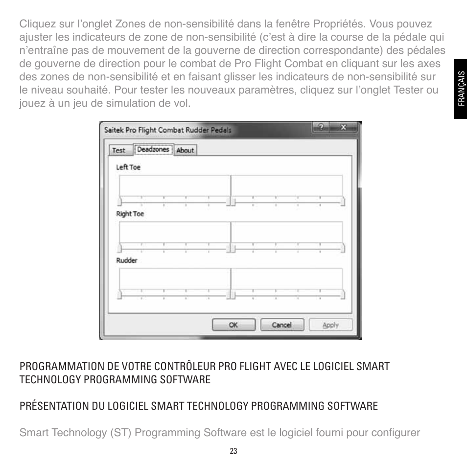 TRITTON Combat Rudder Pedals Pro Flight User Manual | Page 23 / 64
