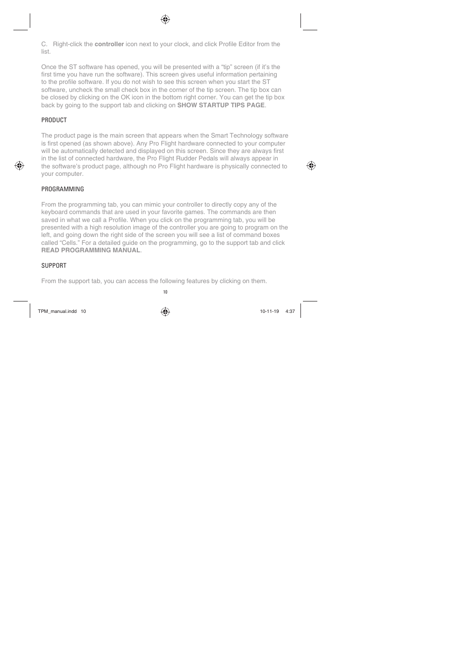 TRITTON TPM Pro Flight User Manual | Page 10 / 48