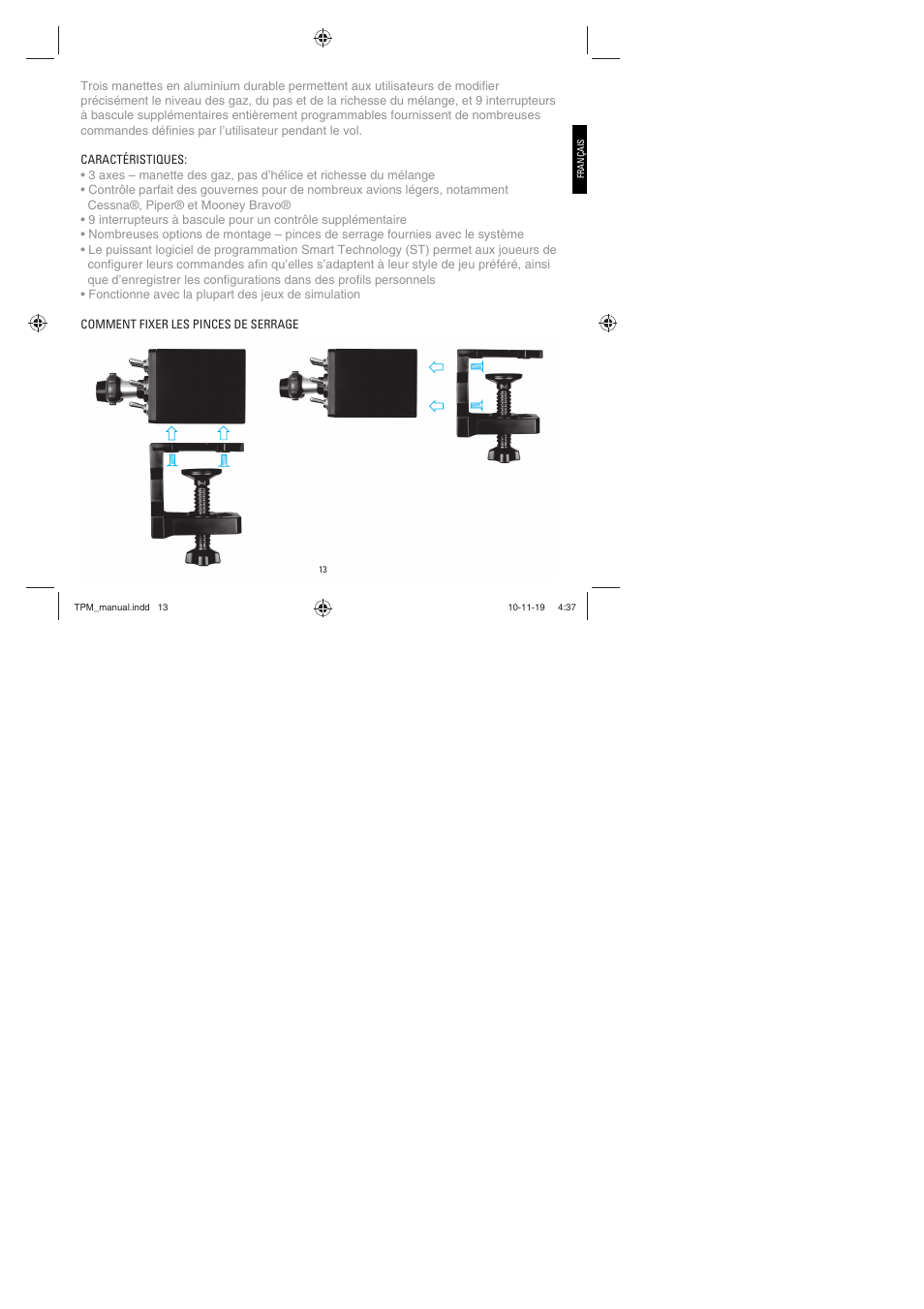 TRITTON TPM Pro Flight User Manual | Page 13 / 48