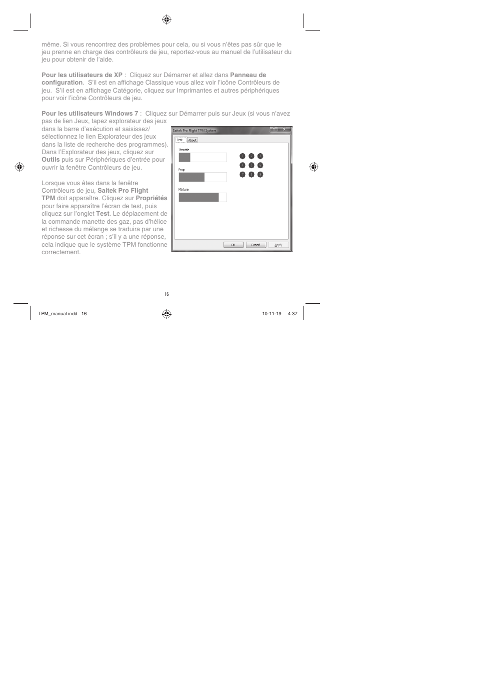 TRITTON TPM Pro Flight User Manual | Page 16 / 48