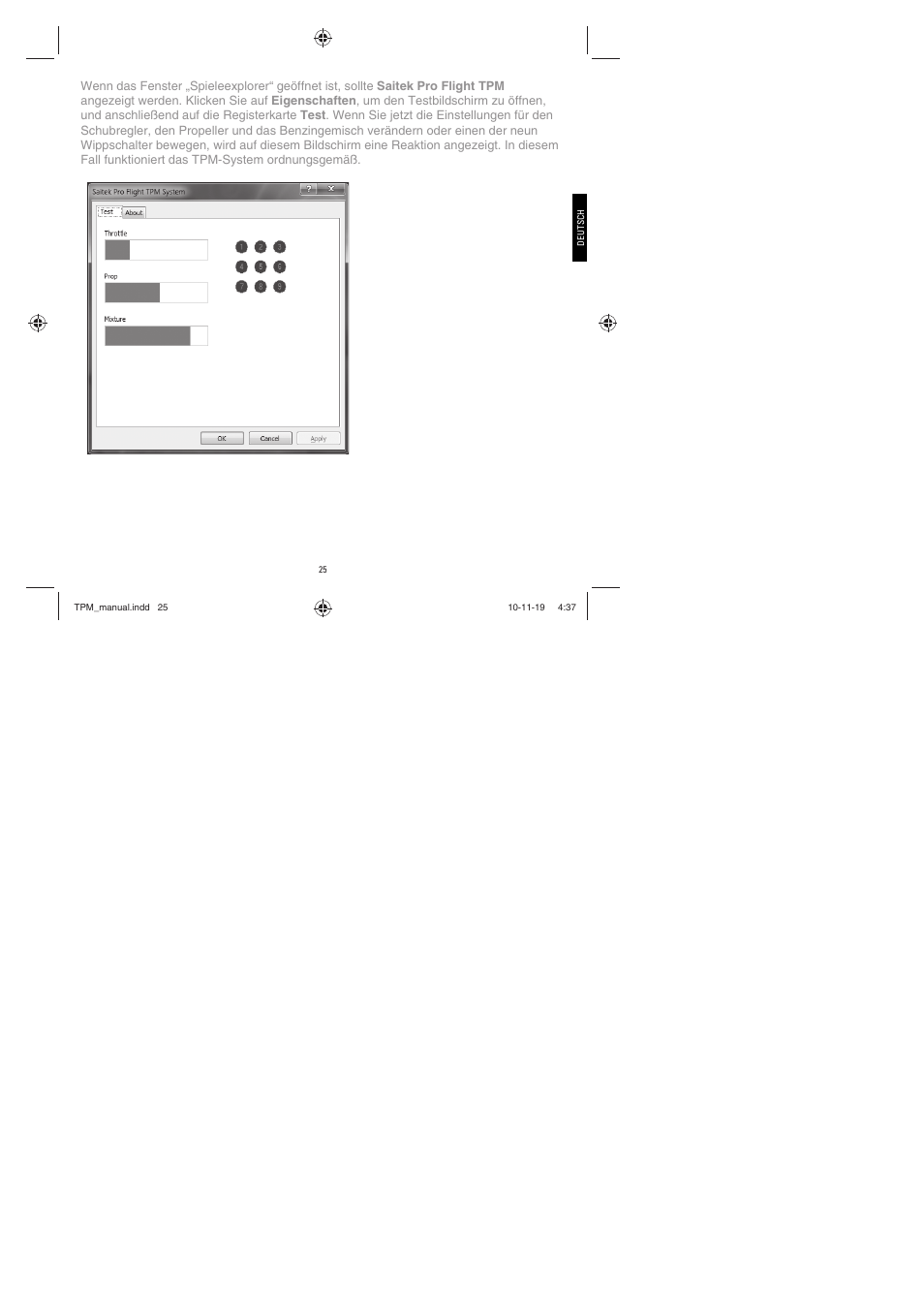 TRITTON TPM Pro Flight User Manual | Page 25 / 48