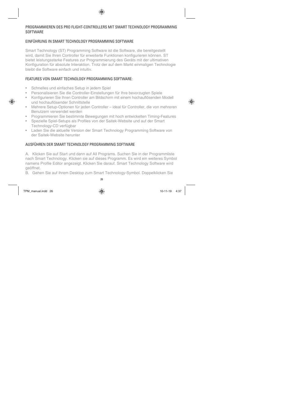 TRITTON TPM Pro Flight User Manual | Page 26 / 48