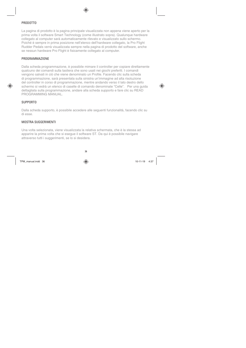 TRITTON TPM Pro Flight User Manual | Page 36 / 48