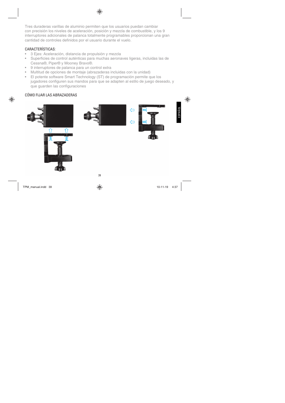 TRITTON TPM Pro Flight User Manual | Page 39 / 48