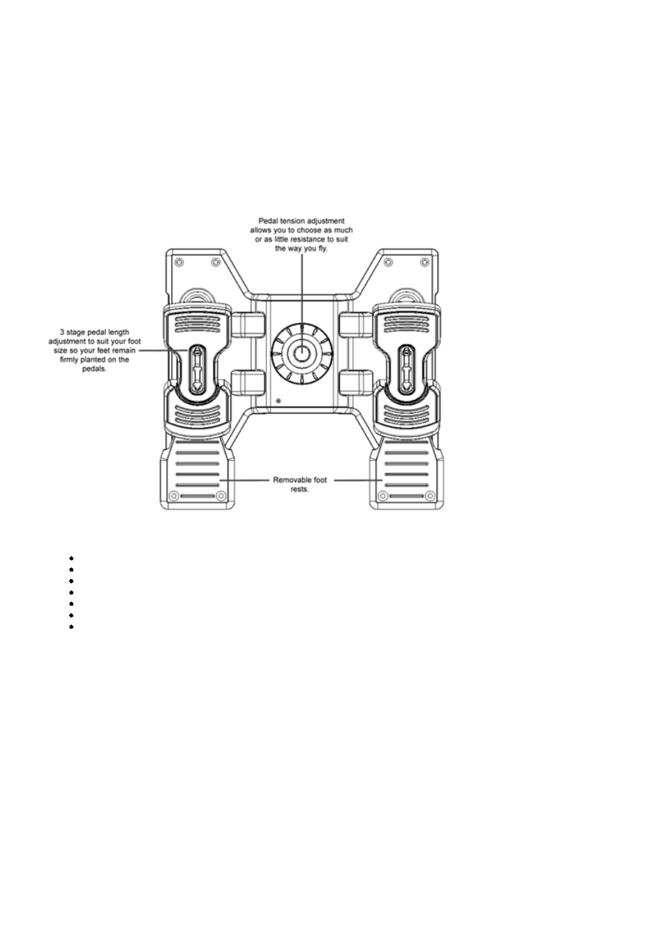 TRITTON Rudder Pedals Pro Flight User Manual | 5 pages