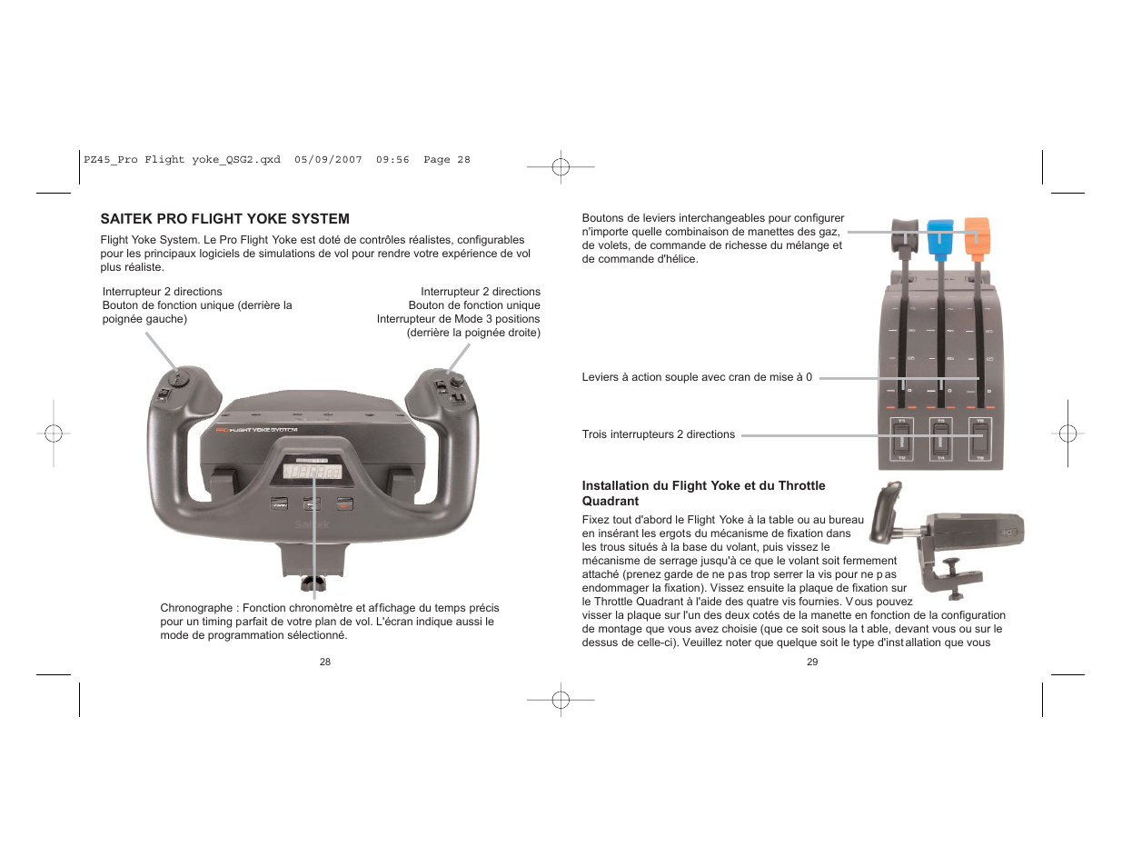 TRITTON Yoke System Pro Flight User Manual | Page 15 / 37