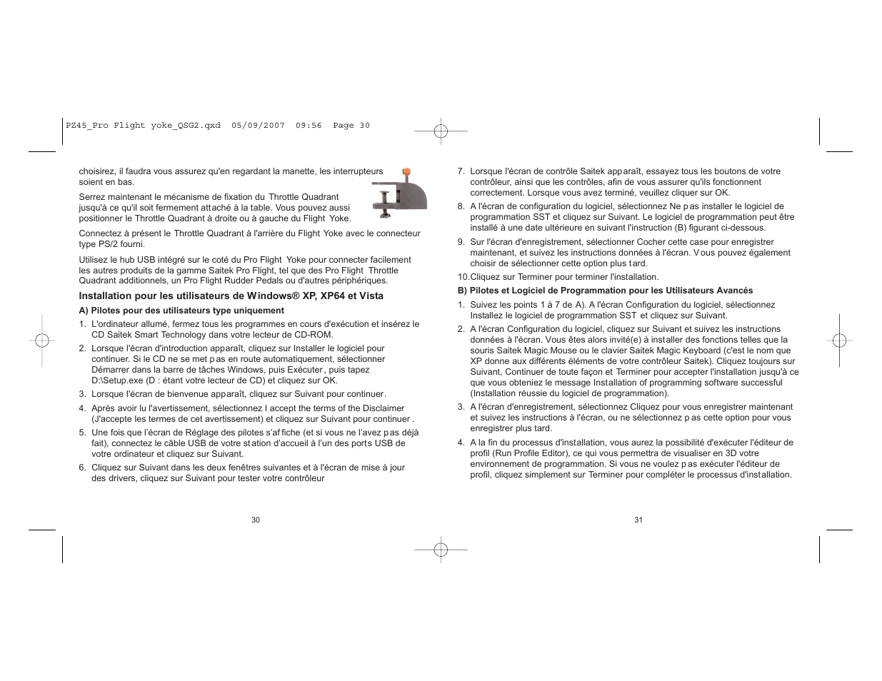 TRITTON Yoke System Pro Flight User Manual | Page 16 / 37