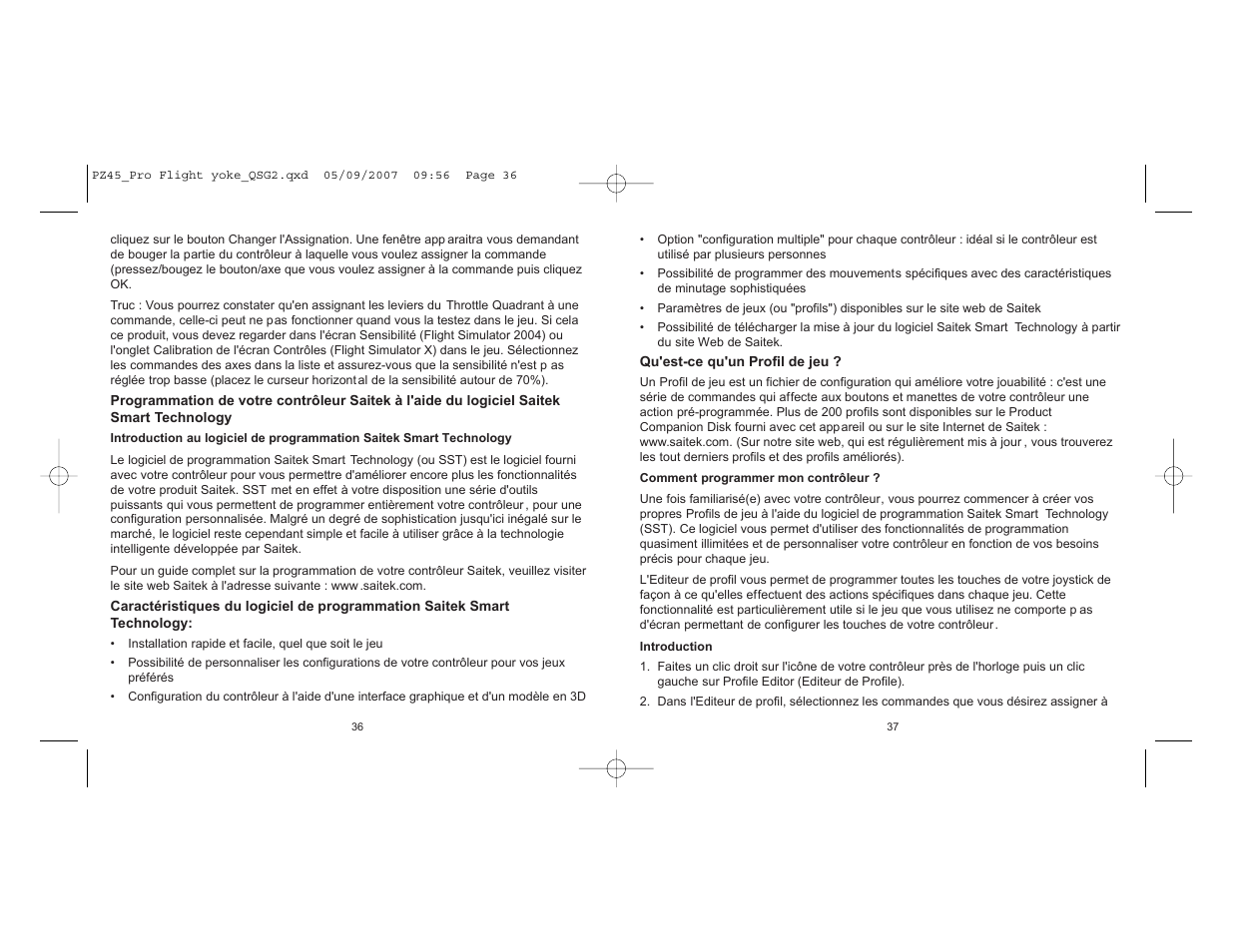 TRITTON Yoke System Pro Flight User Manual | Page 19 / 37