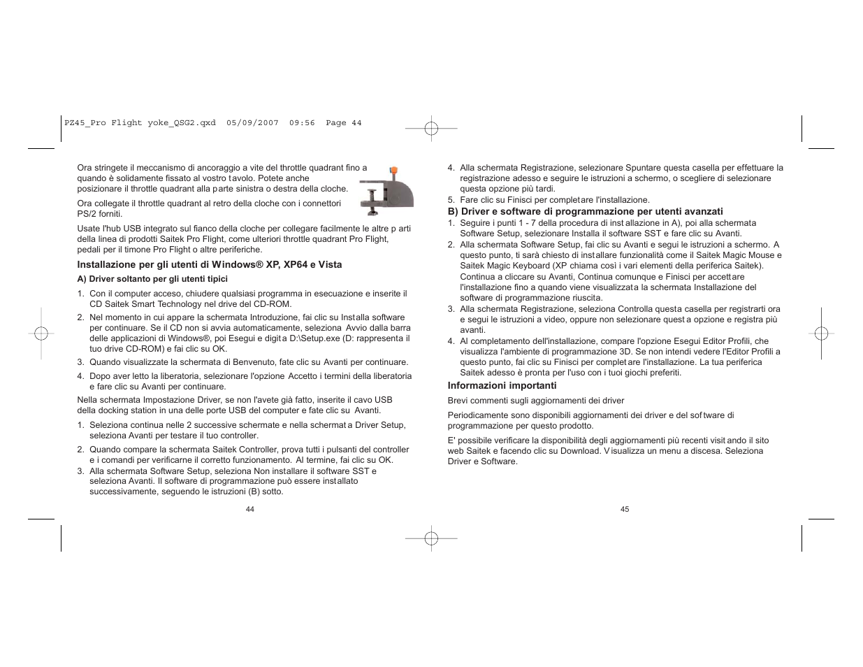 TRITTON Yoke System Pro Flight User Manual | Page 23 / 37