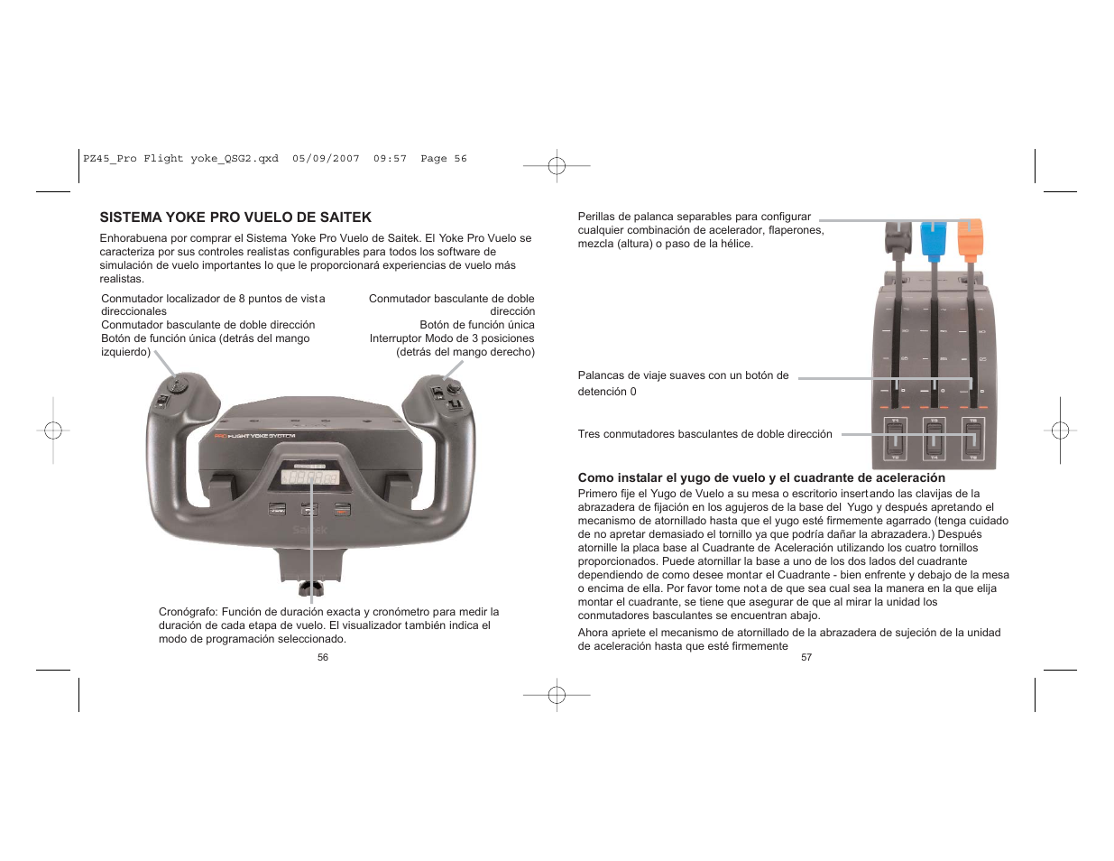 TRITTON Yoke System Pro Flight User Manual | Page 29 / 37