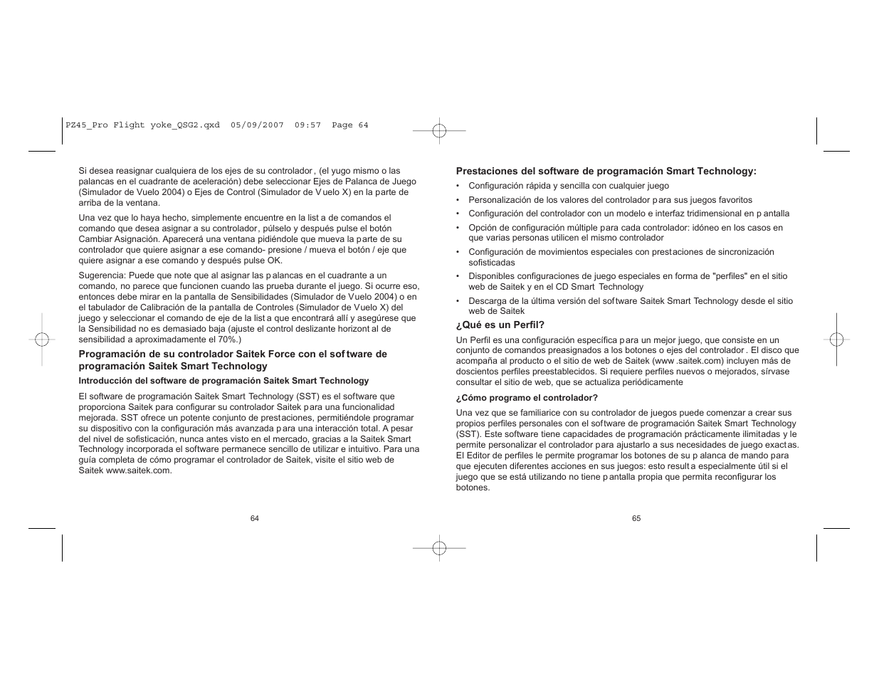 TRITTON Yoke System Pro Flight User Manual | Page 33 / 37