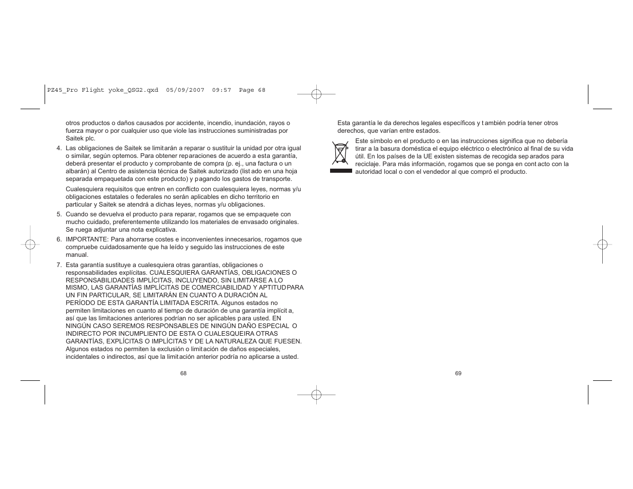 TRITTON Yoke System Pro Flight User Manual | Page 35 / 37