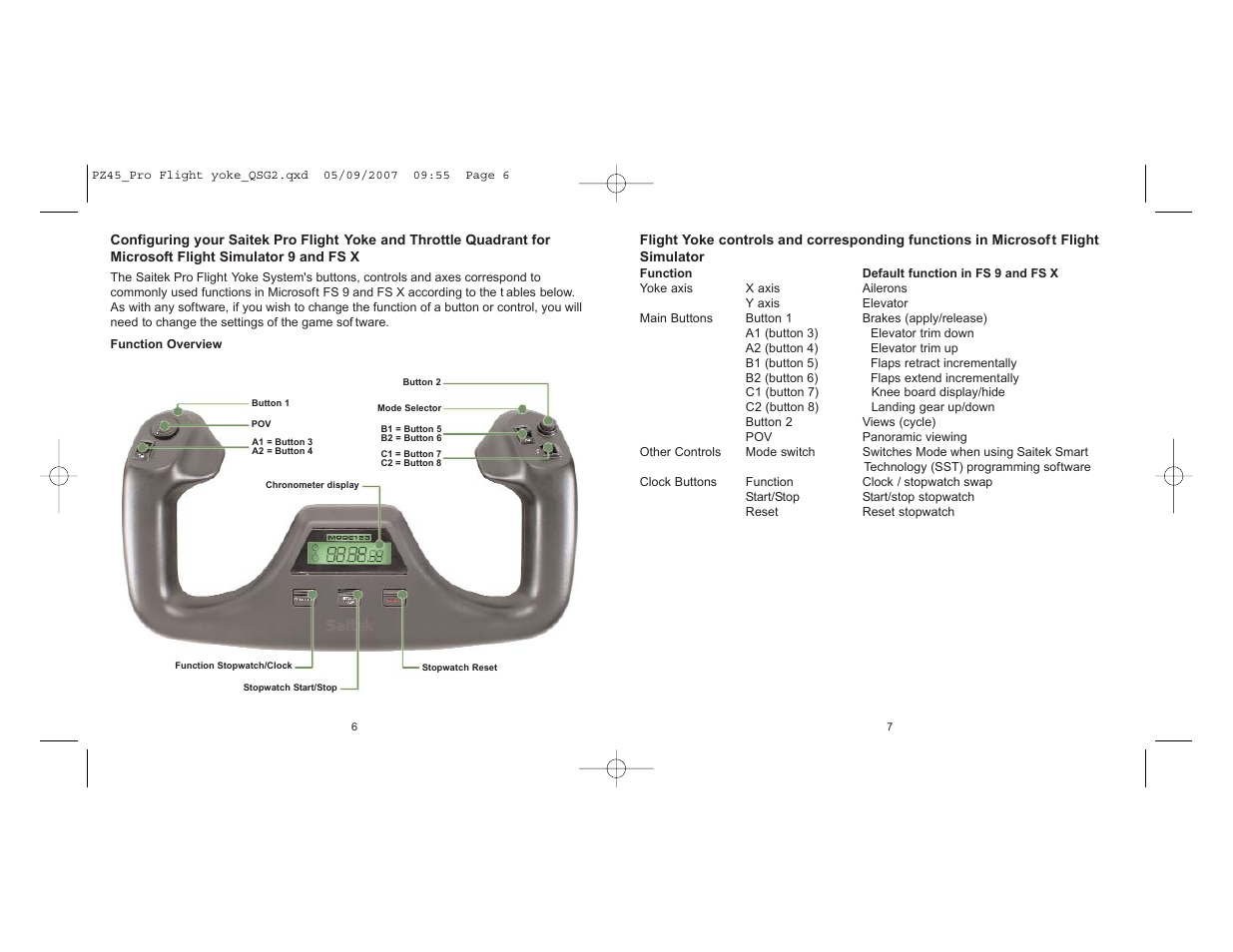 TRITTON Yoke System Pro Flight User Manual | Page 4 / 37