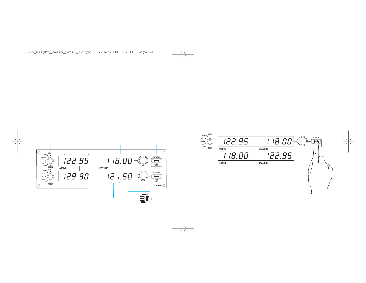 TRITTON Radio Panel Pro Flight User Manual | Page 13 / 23
