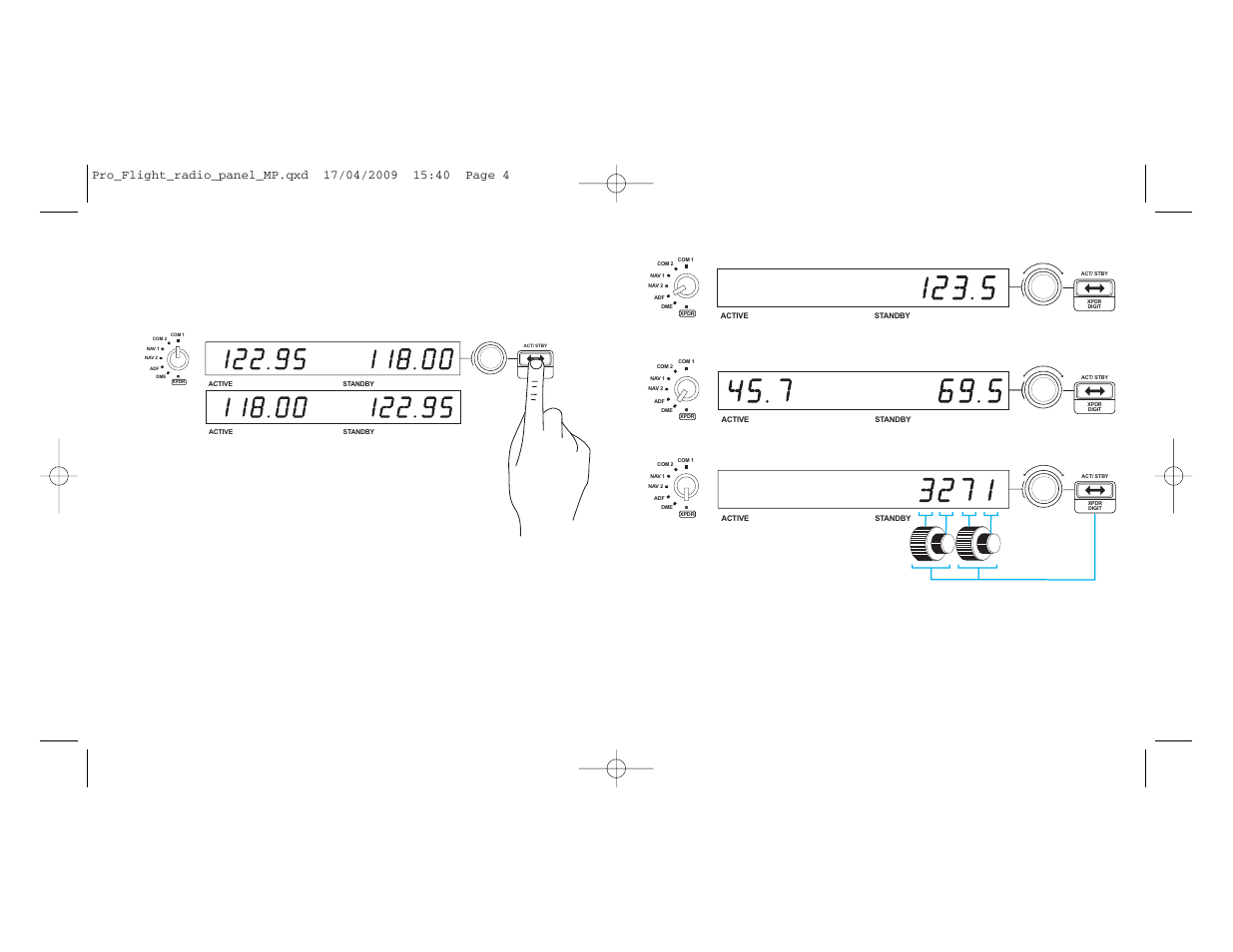 TRITTON Radio Panel Pro Flight User Manual | Page 3 / 23