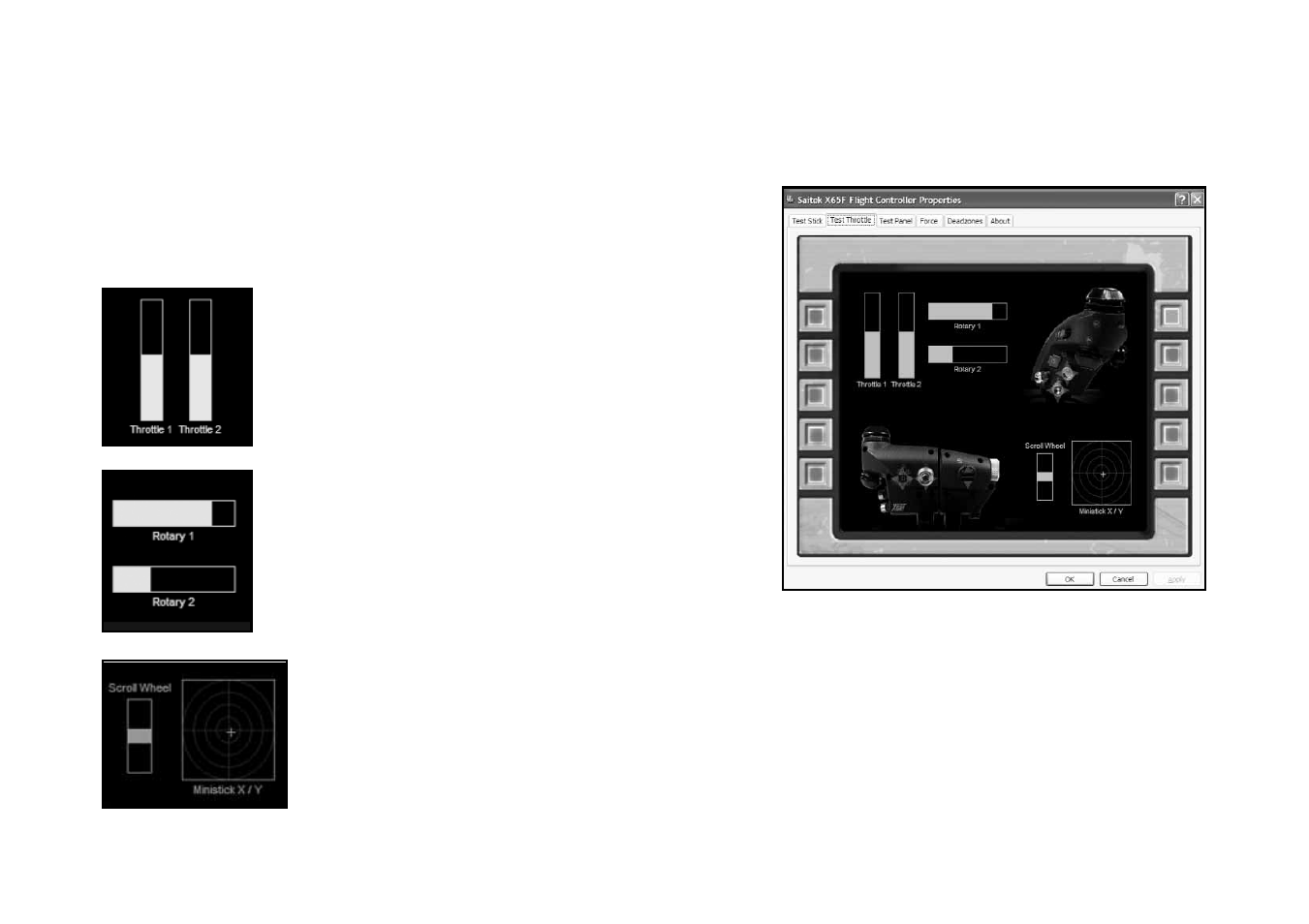 Schubhebel testen | TRITTON X-65f Flight Controller User Manual | Page 44 / 96