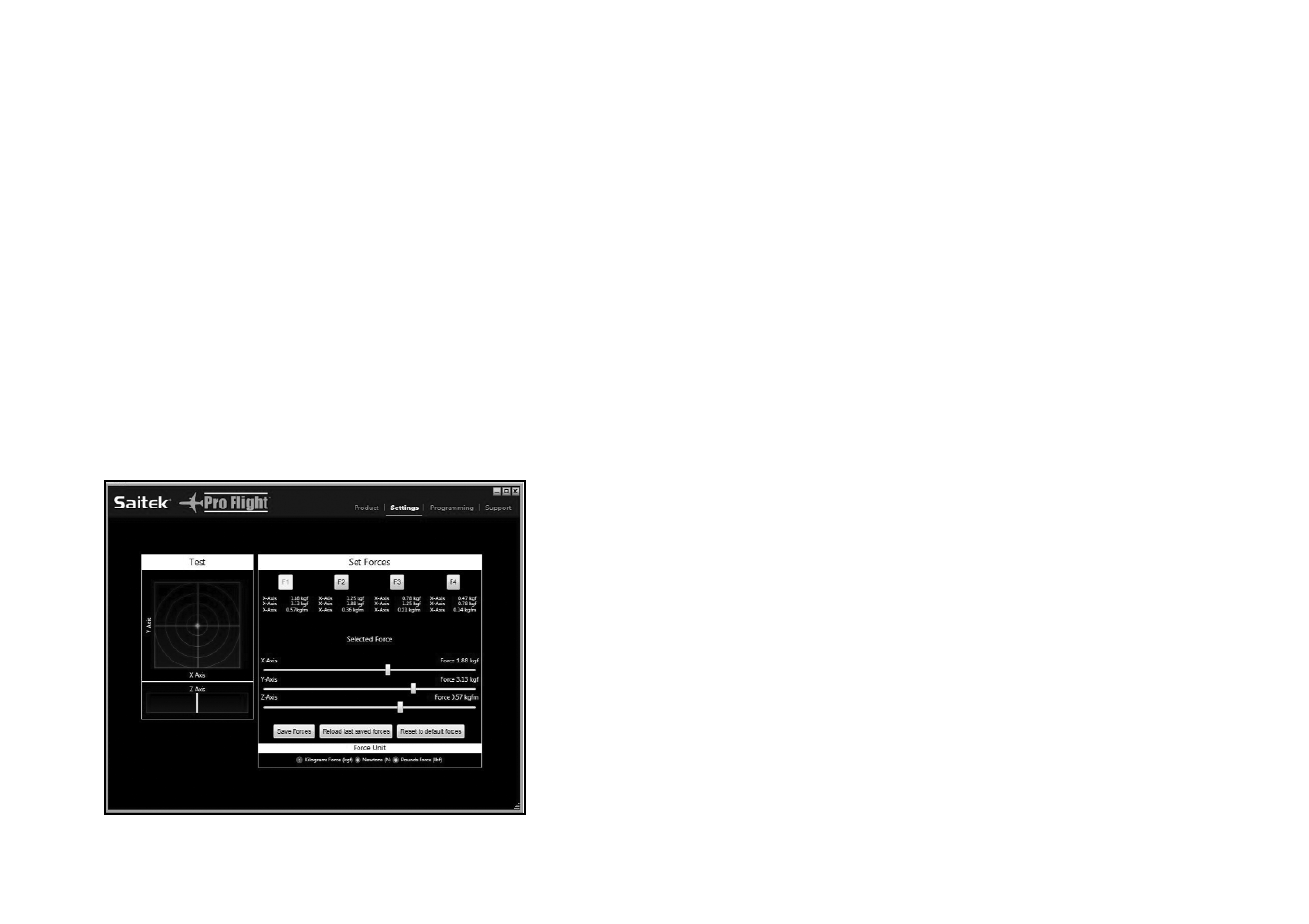 Prodotto, Impostazioni | TRITTON X-65f Flight Controller User Manual | Page 68 / 96