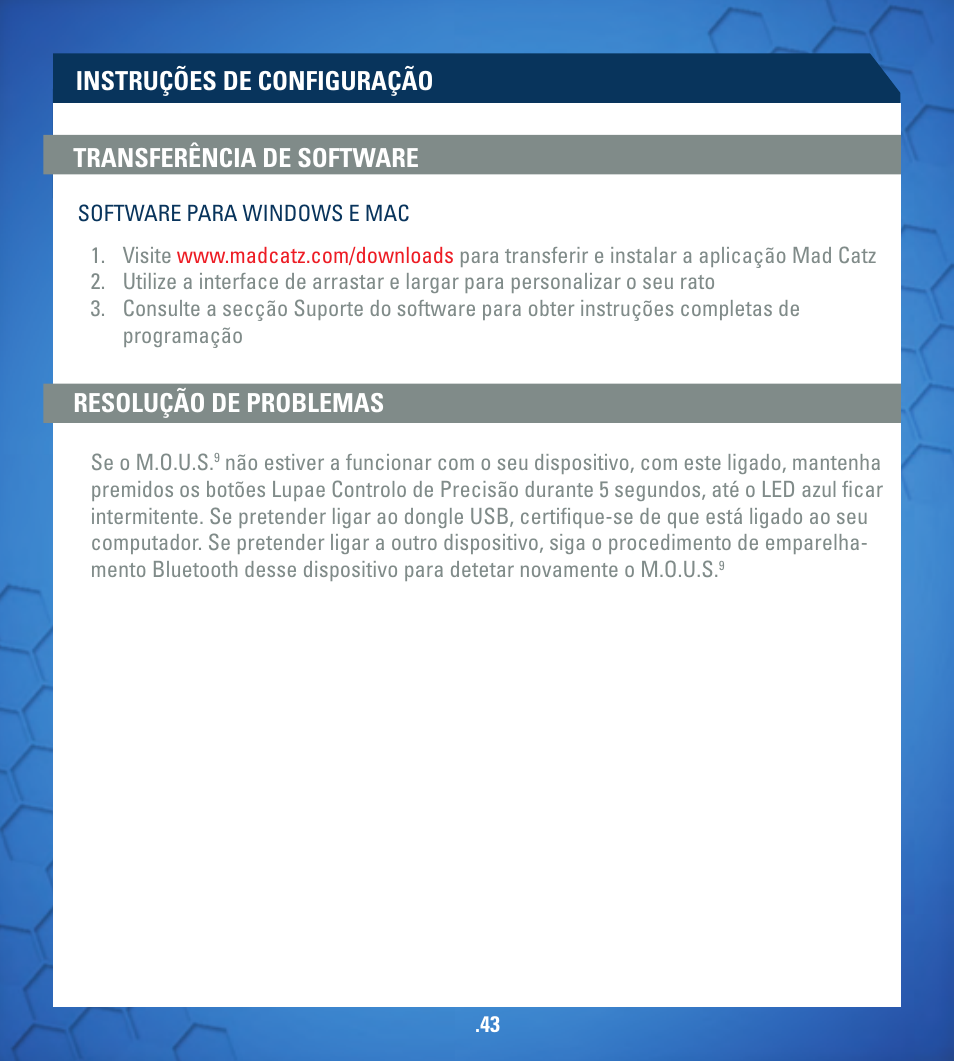 TRITTON M.O.U.S 9 User Manual | Page 43 / 44