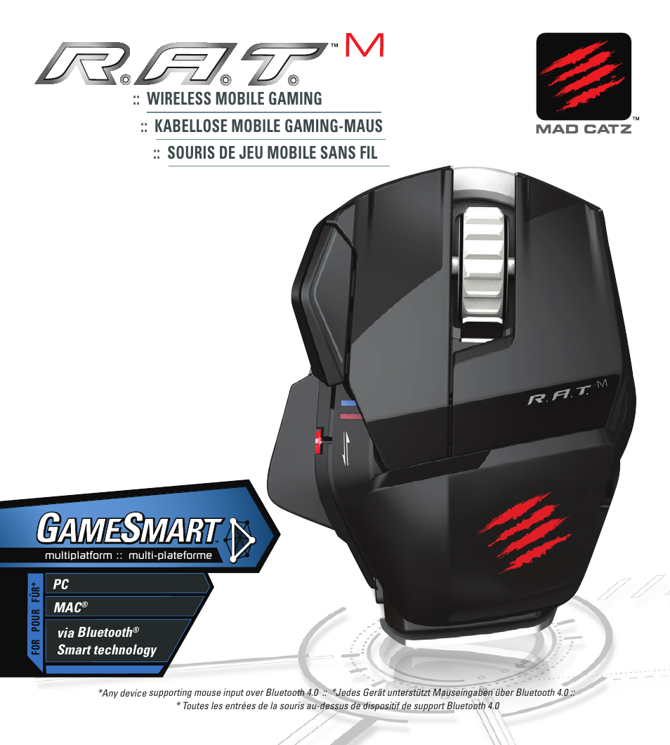 TRITTON R.A.T. M User Manual | 44 pages