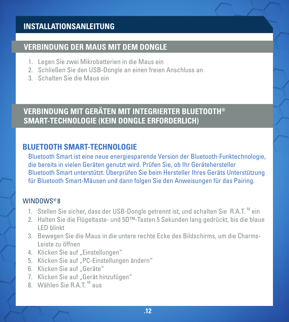 TRITTON R.A.T. M User Manual | Page 12 / 44