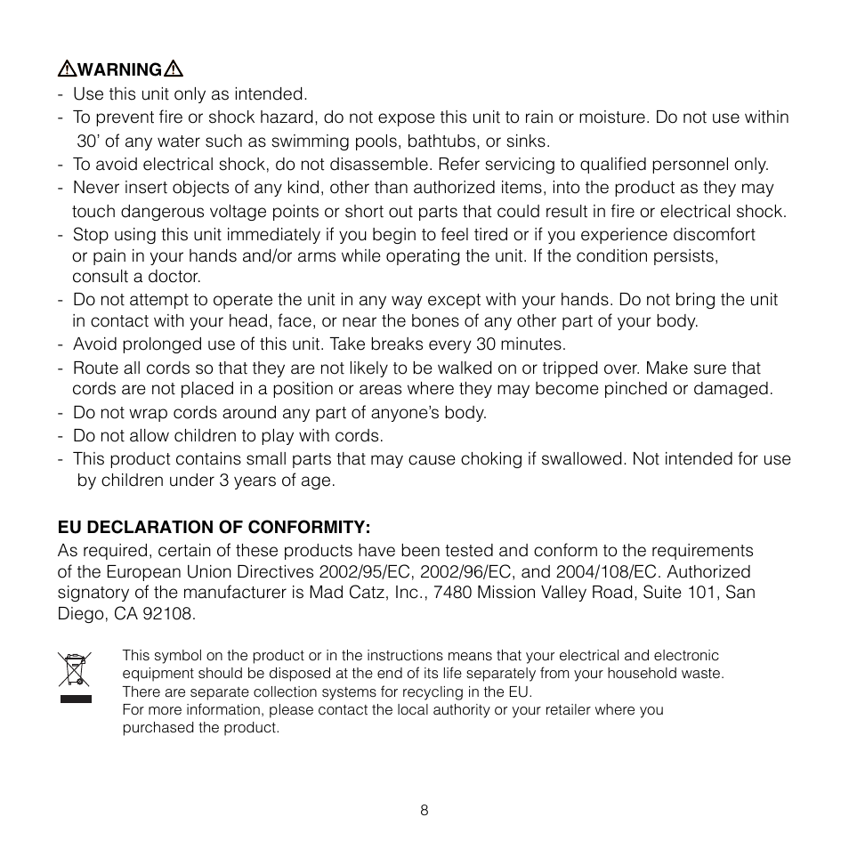 TRITTON AV8R FlightStick for PC User Manual | Page 8 / 28