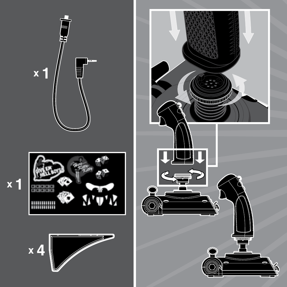 TRITTON AV8R FlightStick for Xbox 360 User Manual | Page 2 / 28