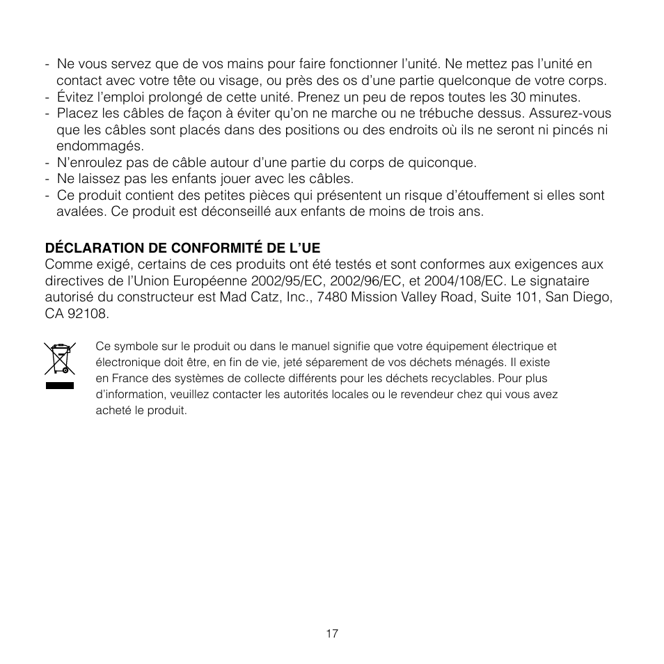 TRITTON AV8R FlightStick for PS3 User Manual | Page 17 / 28