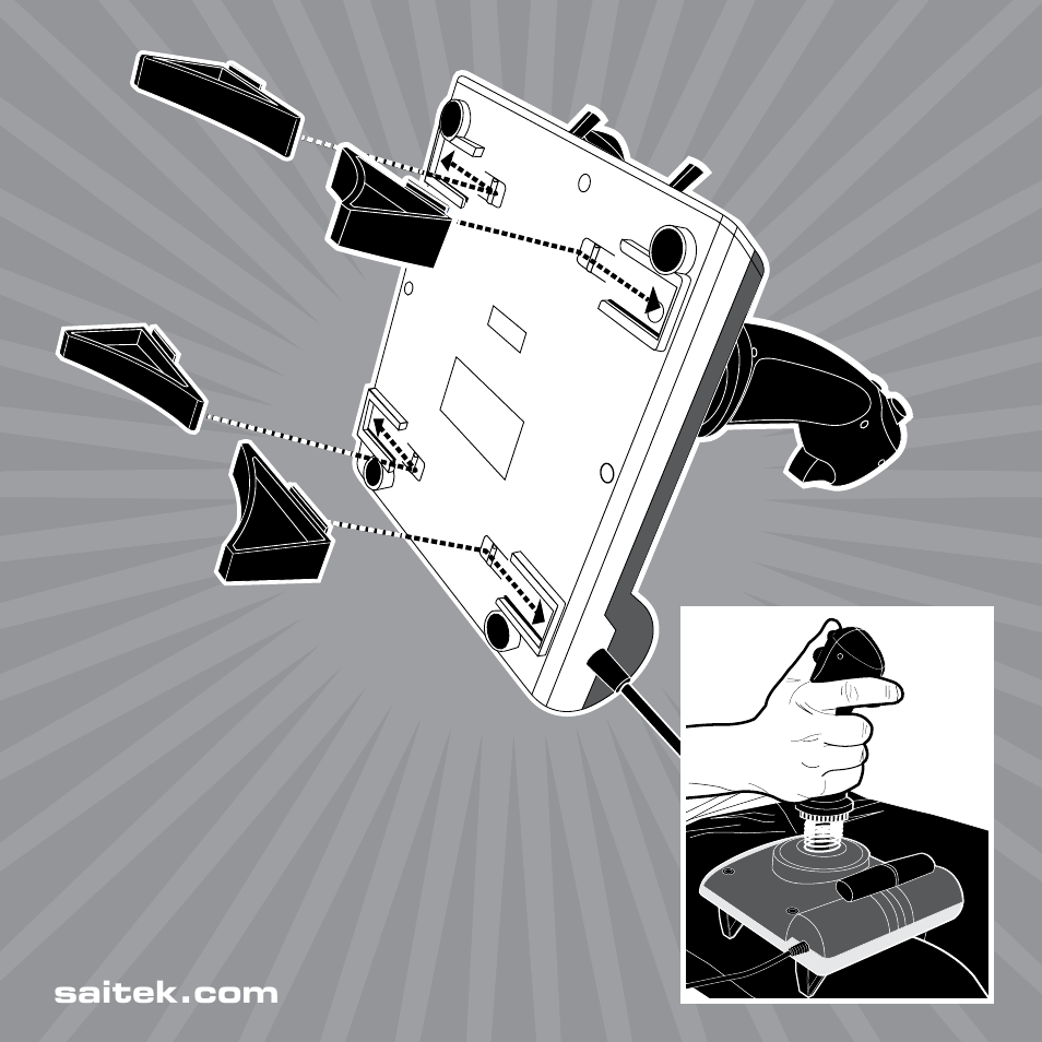 TRITTON AV8R FlightStick for PS3 User Manual | Page 3 / 28