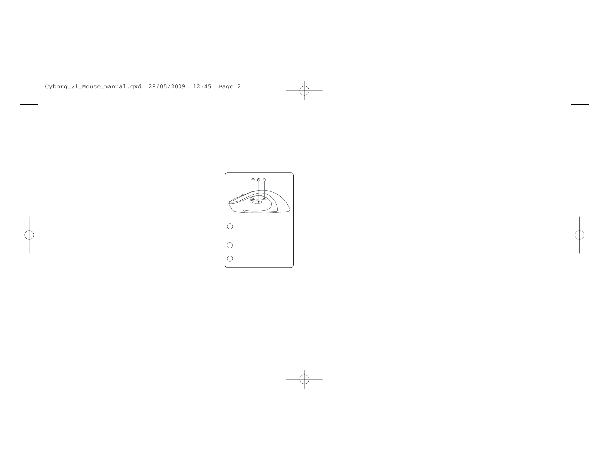 Saitek Cyborg V.1 Mouse User Manual | Page 2 / 13