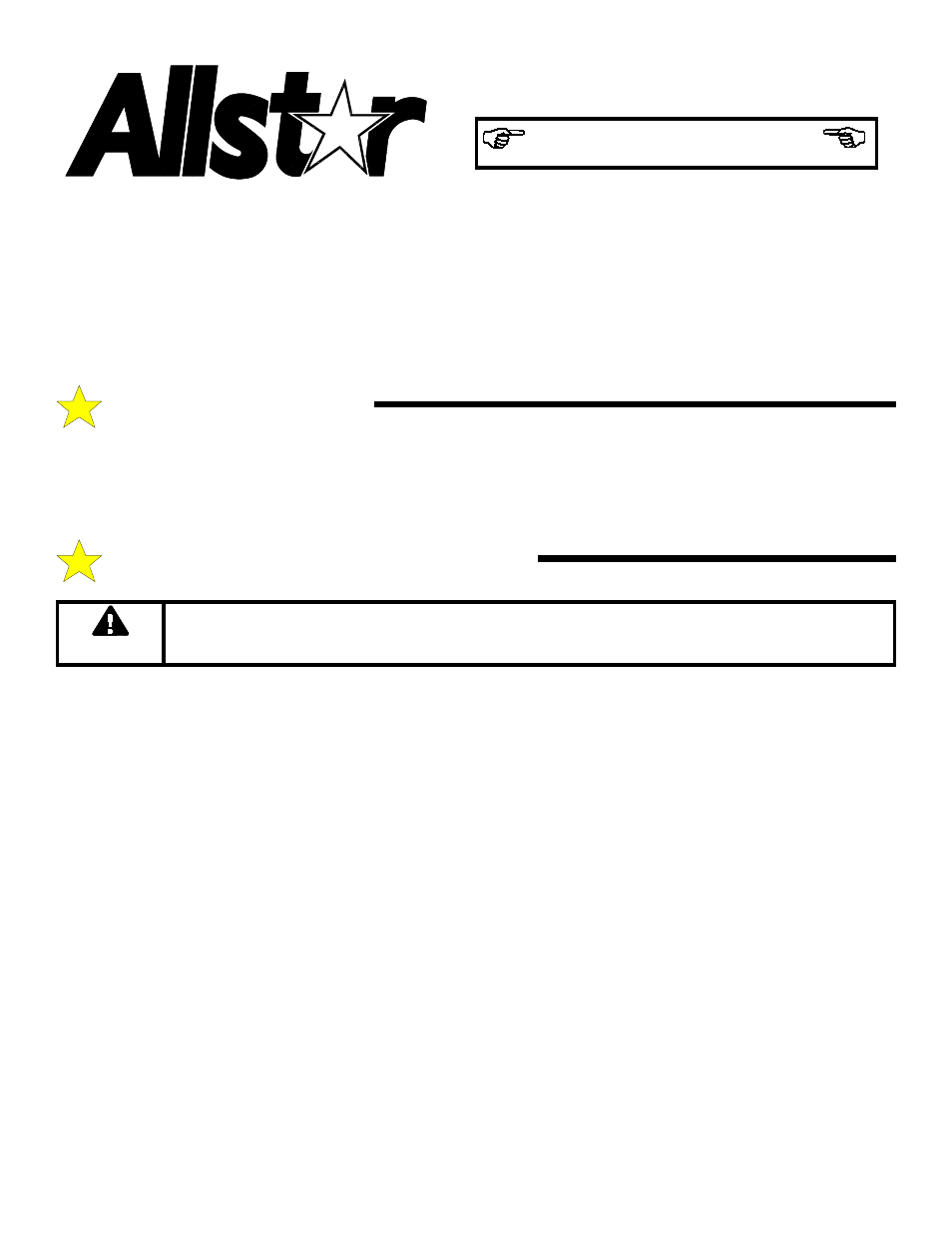 Allstar Products Group 733 User Manual | 4 pages