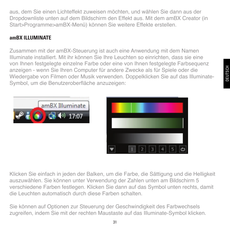 Cyborg Gaming Lights for PC User Manual | Page 31 / 52