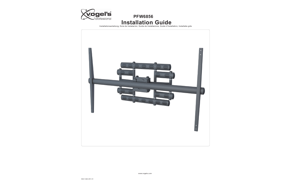 Vogels PFW 6856 User Manual | 8 pages