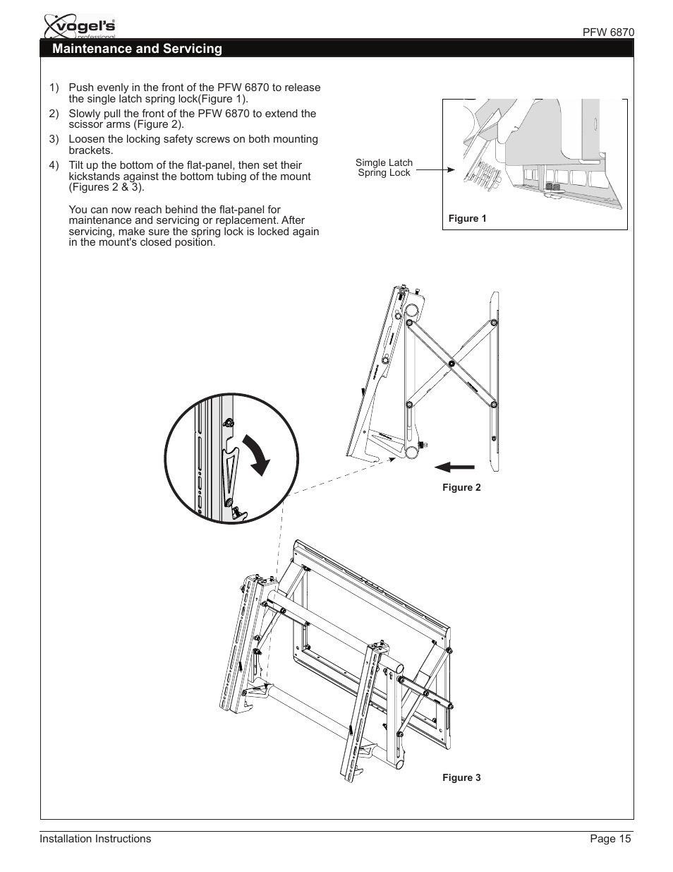 Vogels PFW 6870 User Manual | Page 15 / 16