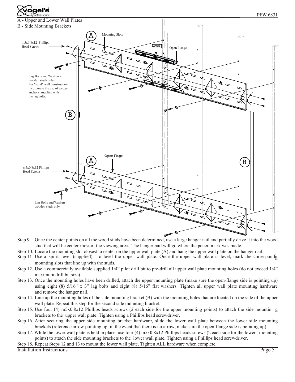 Ab b | Vogels PFW 6831 User Manual | Page 5 / 8