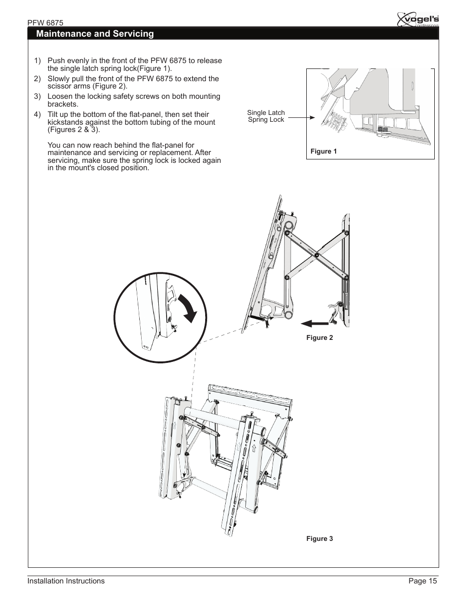 Vogels PFW 6875 User Manual | Page 15 / 16