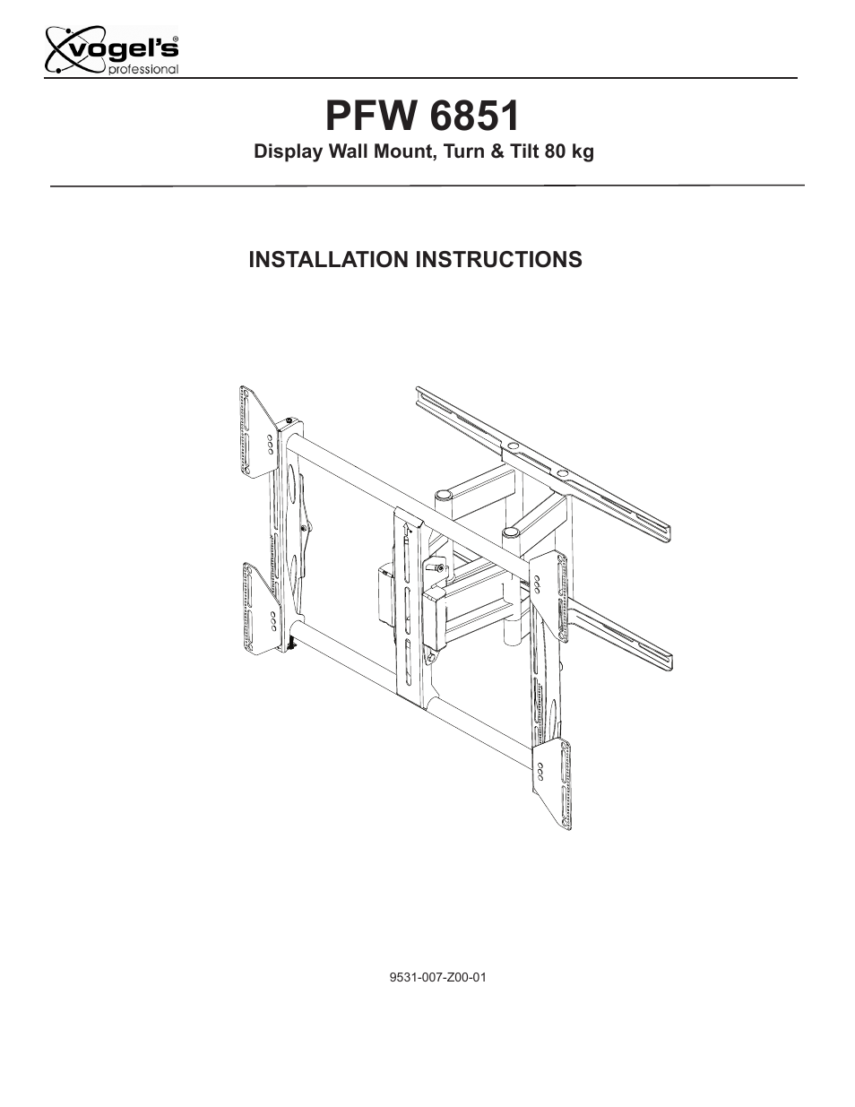 Vogels PFW 6851 User Manual | 14 pages