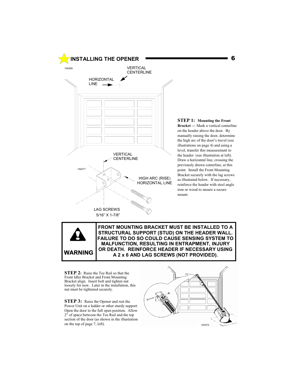 Warning | Allstar Products Group MVP-SQ User Manual | Page 6 / 20