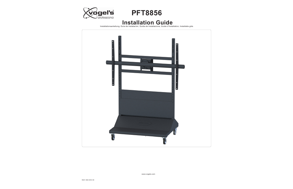 Vogels PFT 8856 User Manual | 8 pages