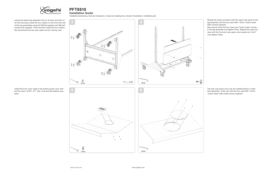 Vogels PFT 8810 User Manual | Page 3 / 11