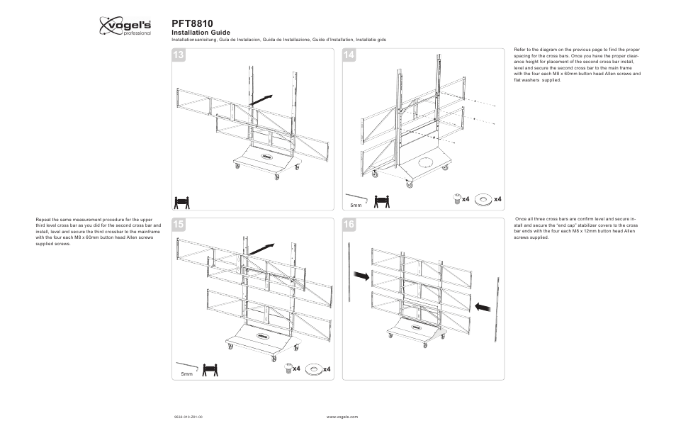 Pft8810 | Vogels PFT 8810 User Manual | Page 6 / 11