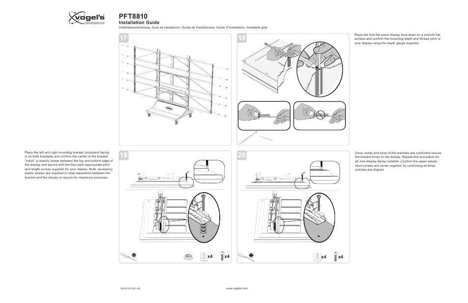 Pft8810 | Vogels PFT 8810 User Manual | Page 7 / 11