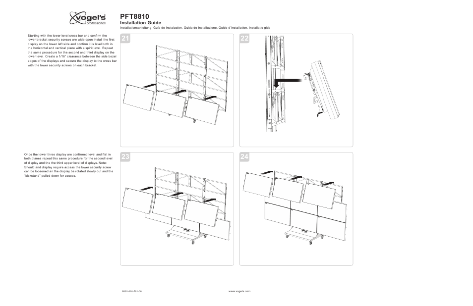 Pft8810 | Vogels PFT 8810 User Manual | Page 8 / 11