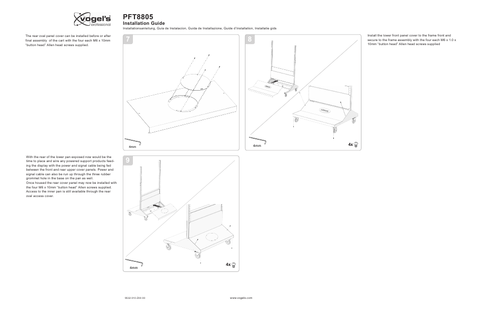 Vogels PFT 8805 User Manual | Page 4 / 10