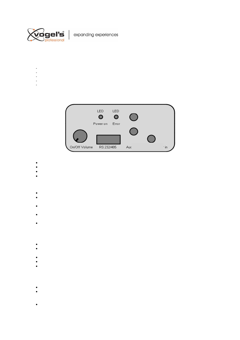 Vogels PVA 4216 User Manual | Page 2 / 4